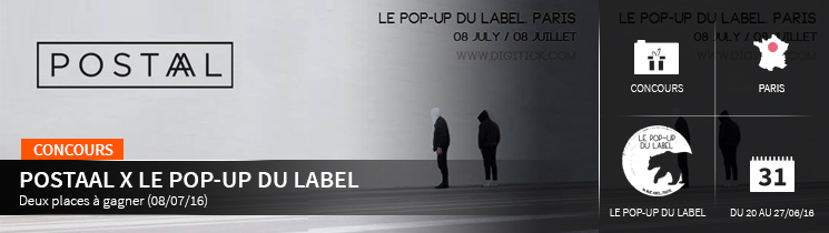 Postaal Le pop-up du label